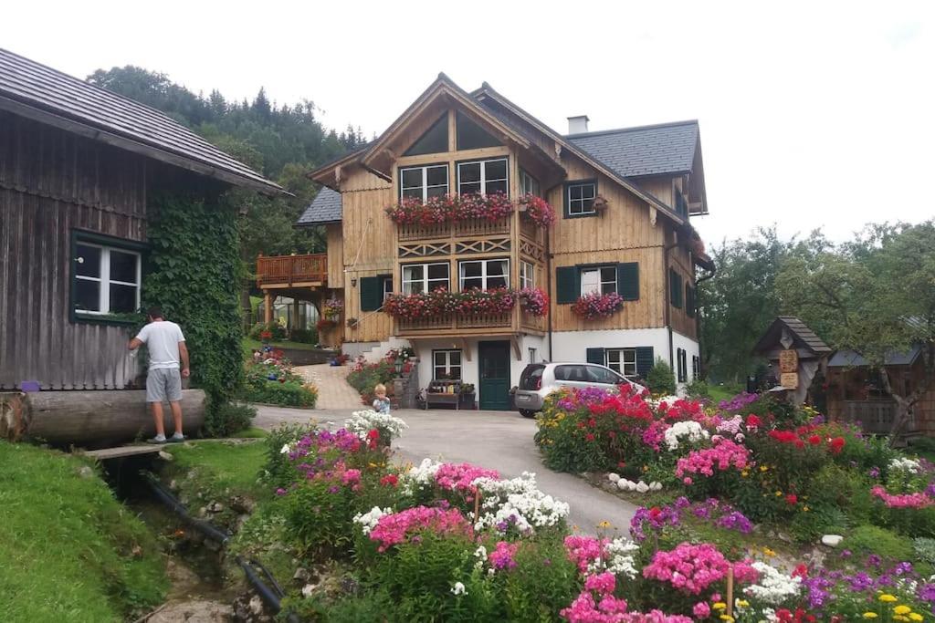 S'Rastl Direkt Mit Bergpanorama Apartment Грундлзее Екстериор снимка